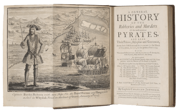 A General History of the Pyrates Second Edition (1724)