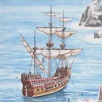 Pirate Ships - Golden Hind