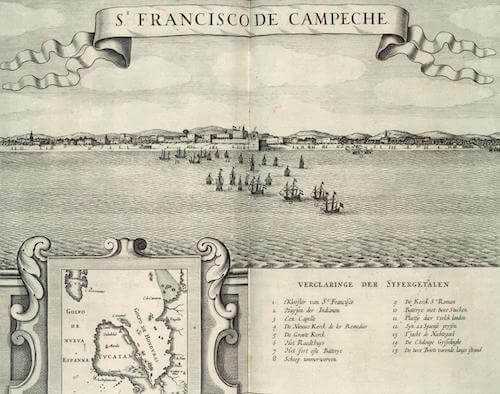 St. Francisco de Campeche - Elsevier (1644)