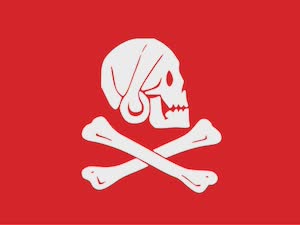 Pirate Flags - Henry Every Black Pirate Flag