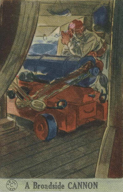 A Broadside Cannon - Pac Kups Jolly Roger Pirates (1936)